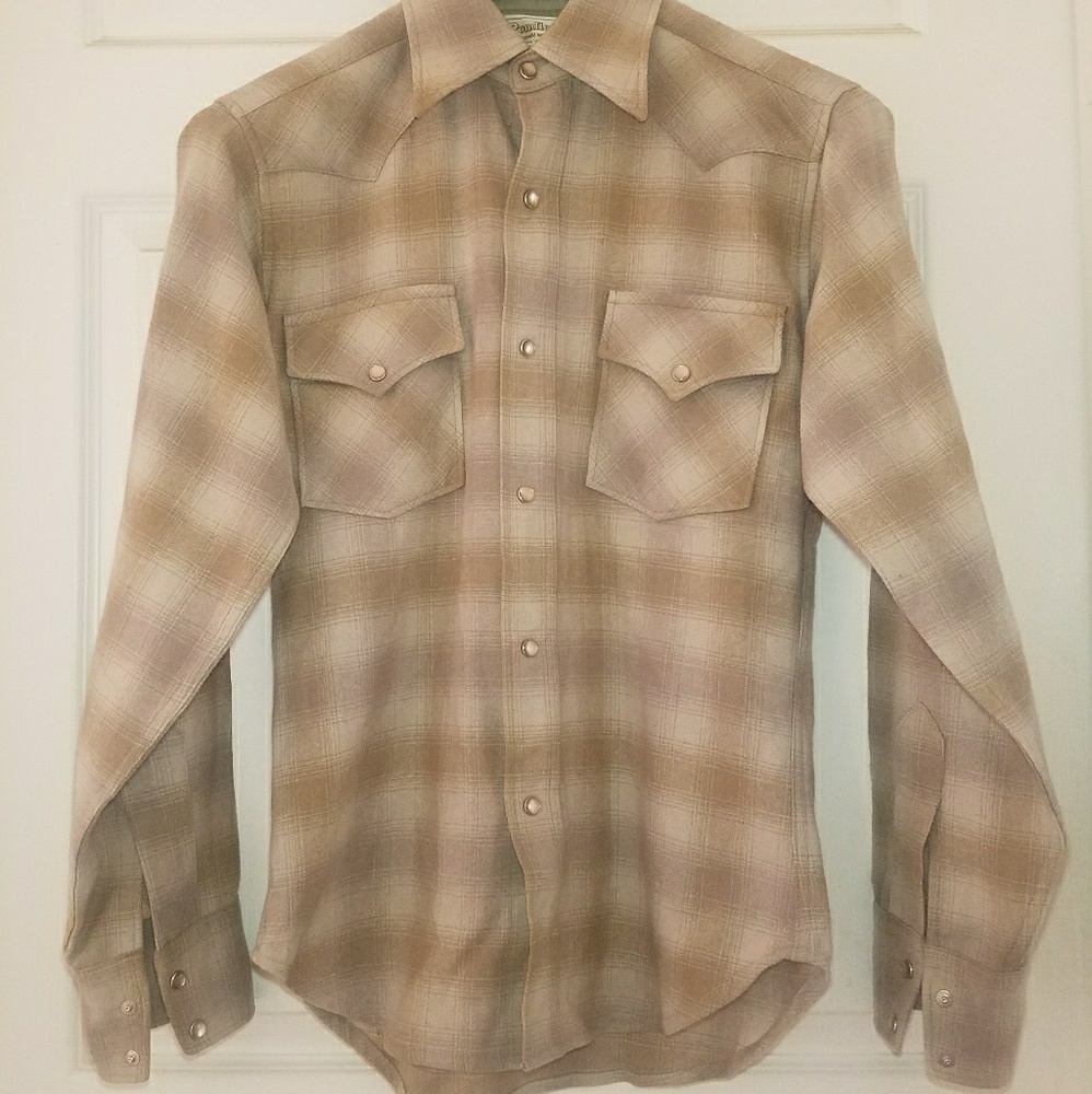 Vintage Pendleton Virgin wool button up